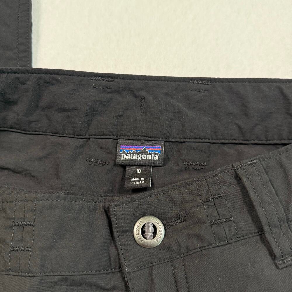 Patagonia Inter-Continental Black Hiking Pants Black Womens size 10 - Picture 4 of 12